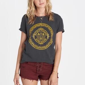 Billabong Lite Hearted Lace-Up Distressed Denim Shorts Size 25 Red